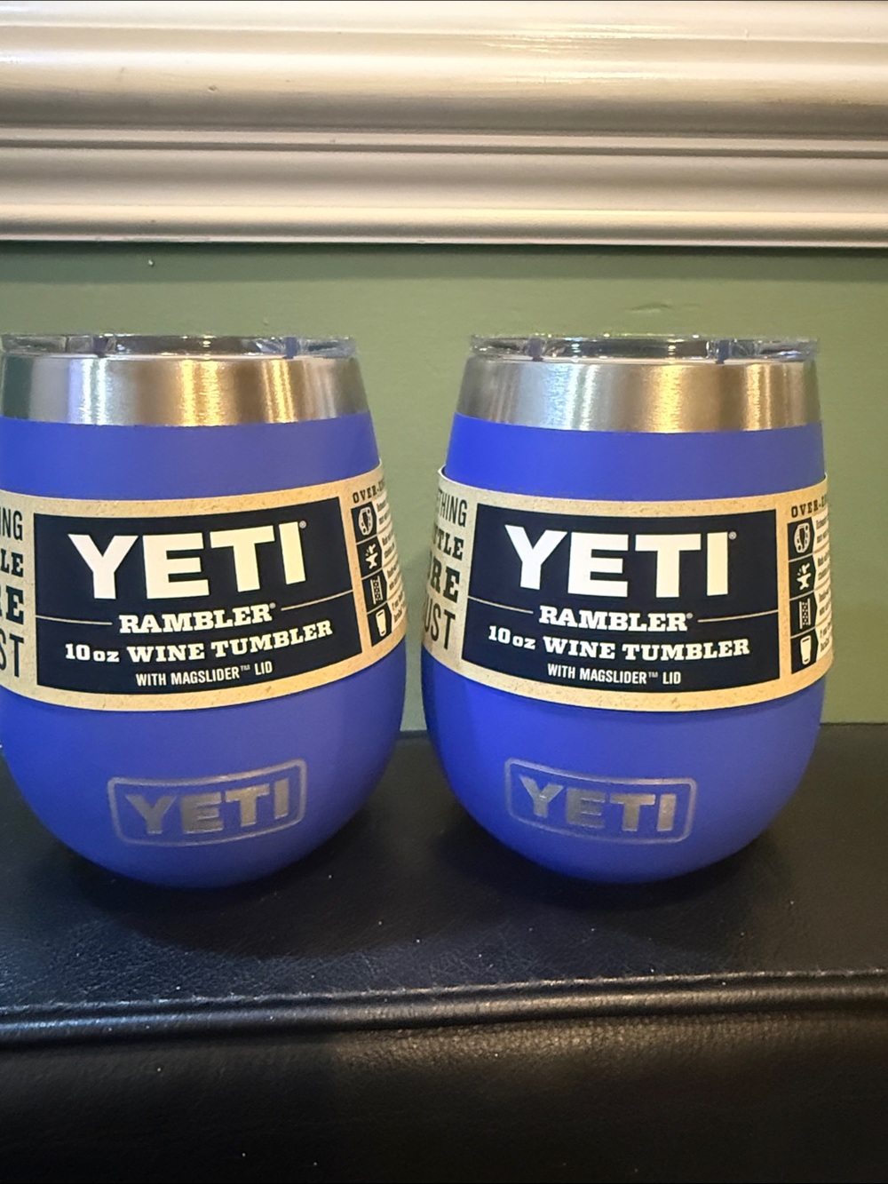Yeti Rambler 10oz Wine Tumbler - Blue (Pair)